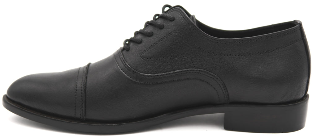 Genuine Full Leather Cap Toe Dress Shoe
