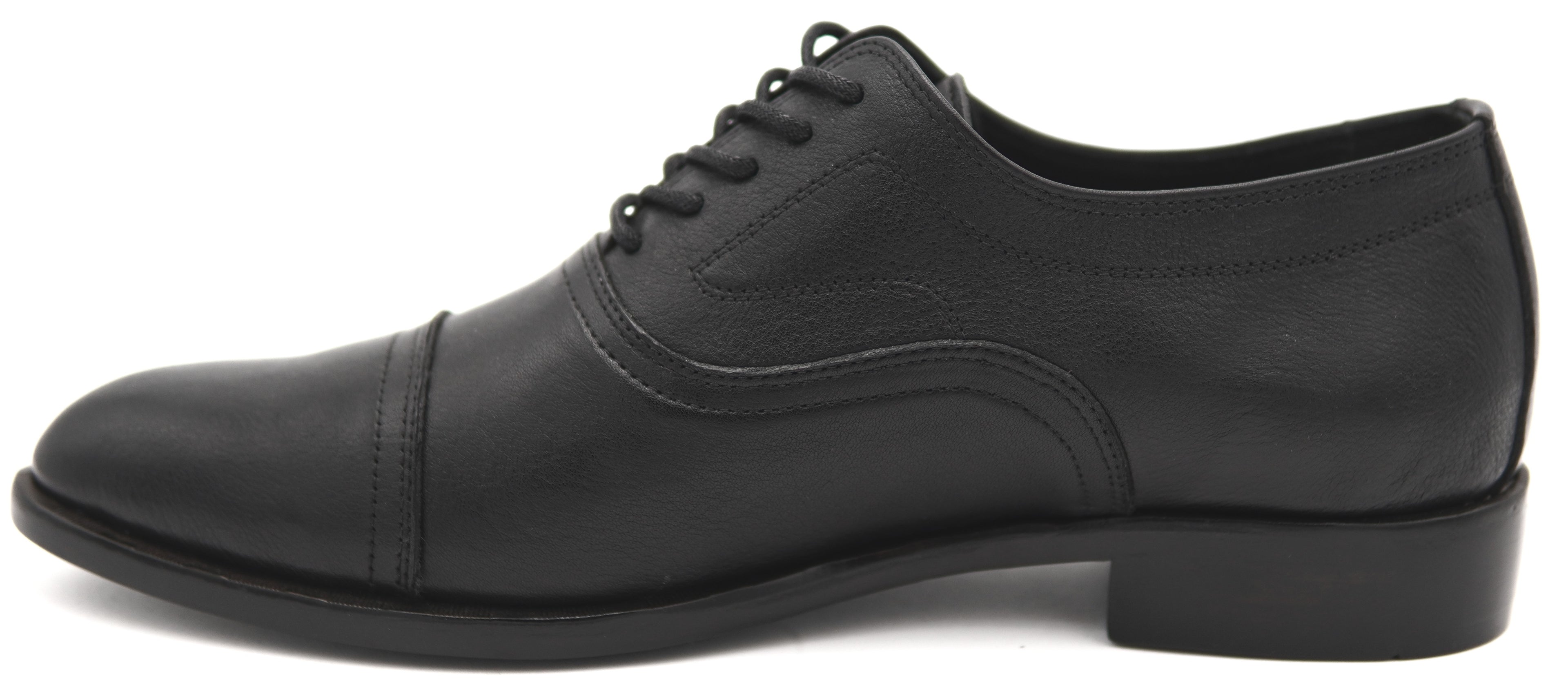 Genuine Full Leather Cap Toe Dress Shoe