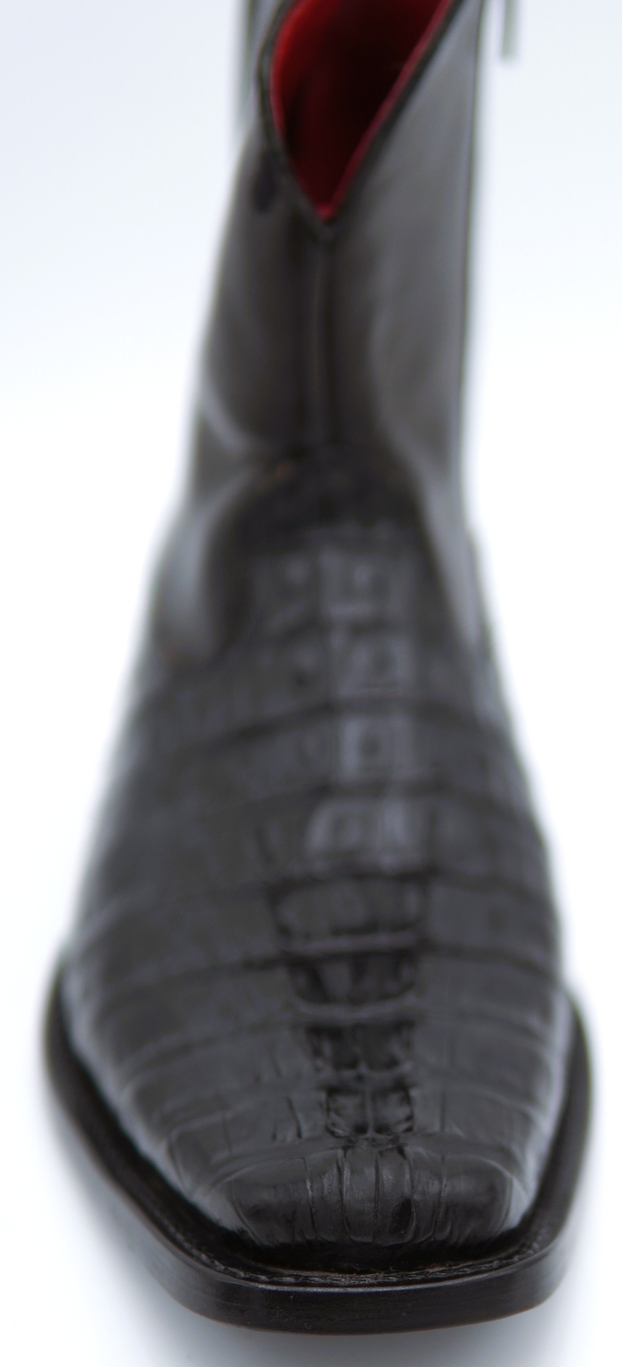 Genuine Crocodile Tail Botin