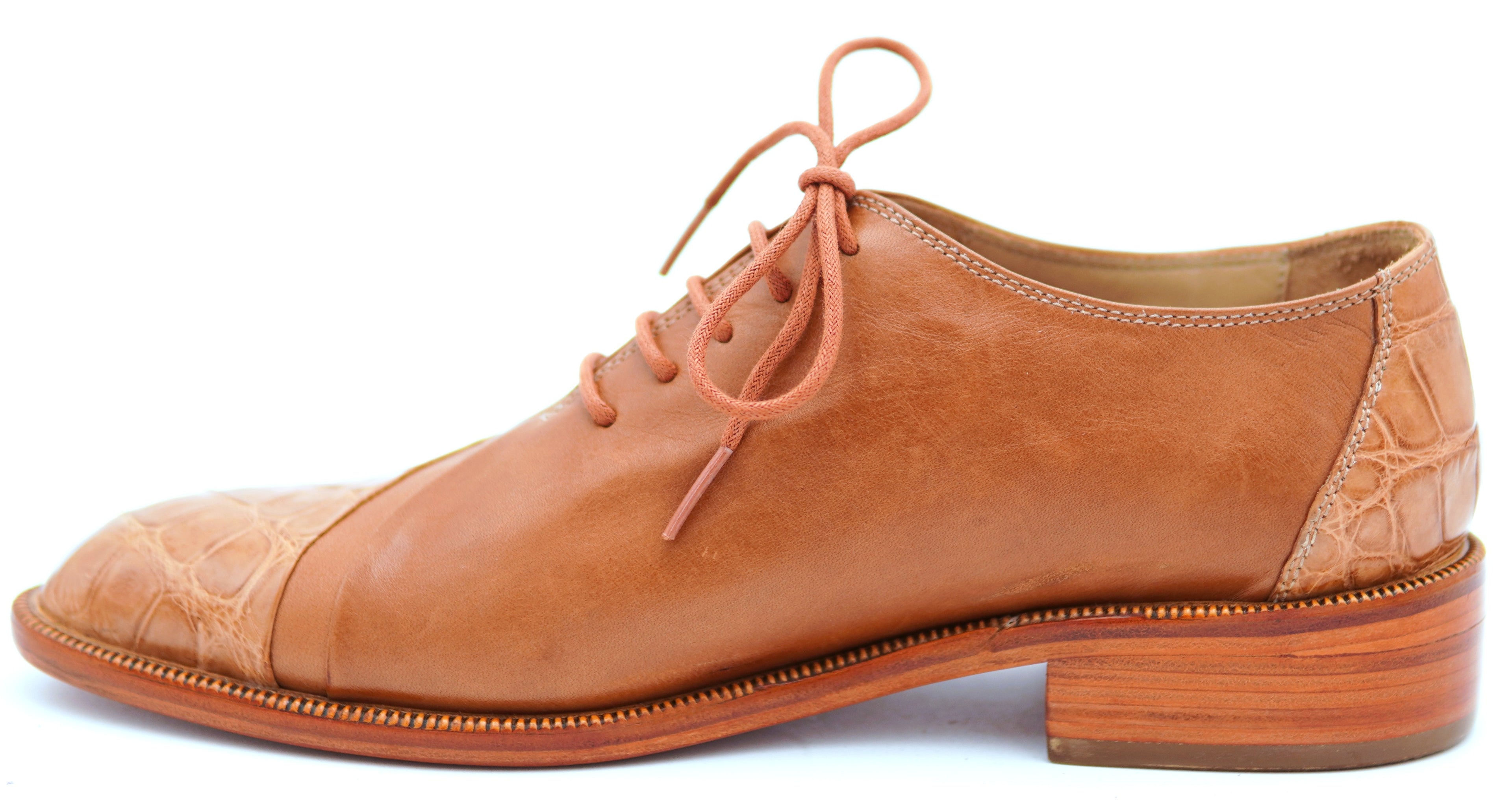 Genuine Leather & Alligator Dress Shoe