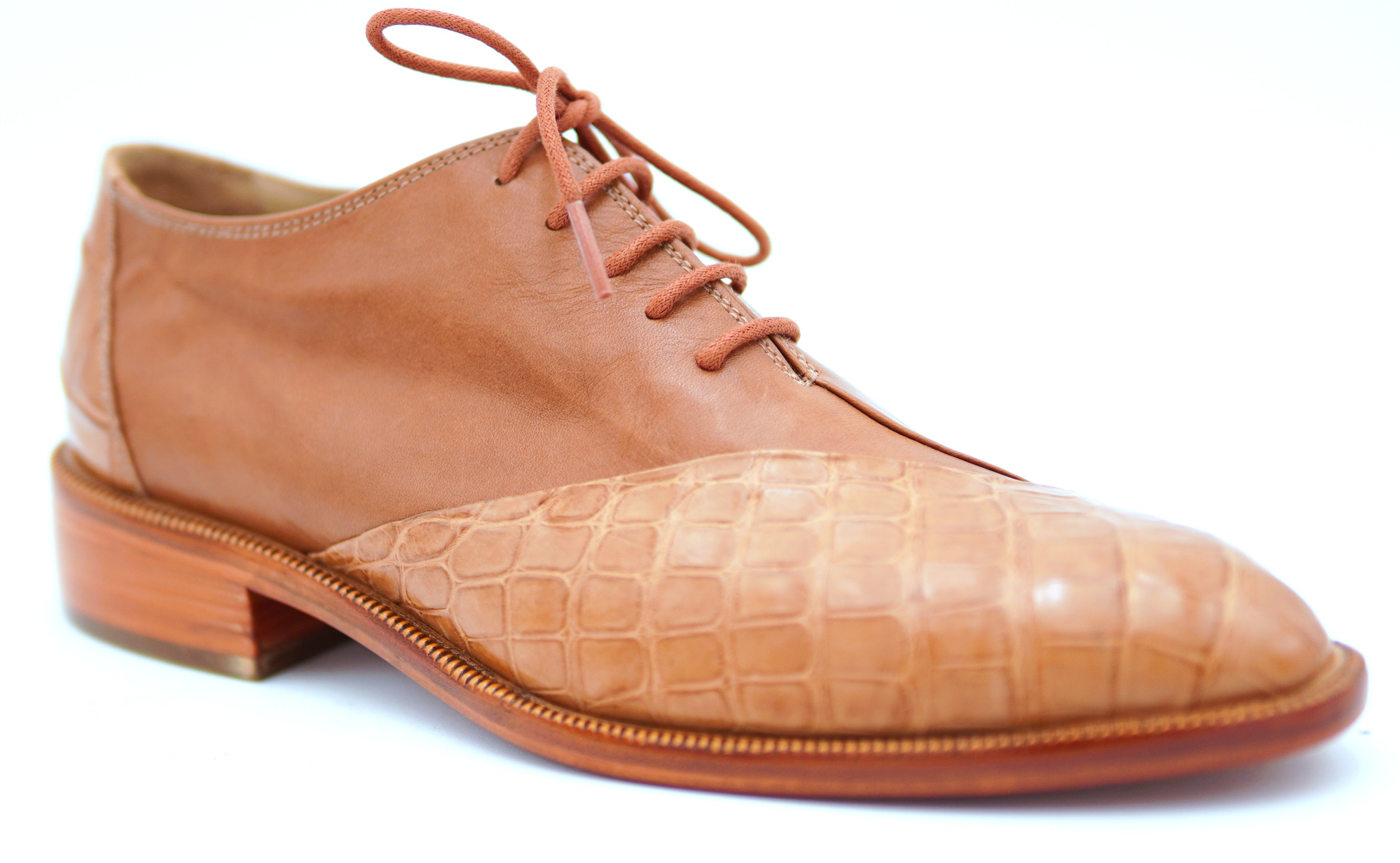 Genuine Leather & Alligator Dress Shoe