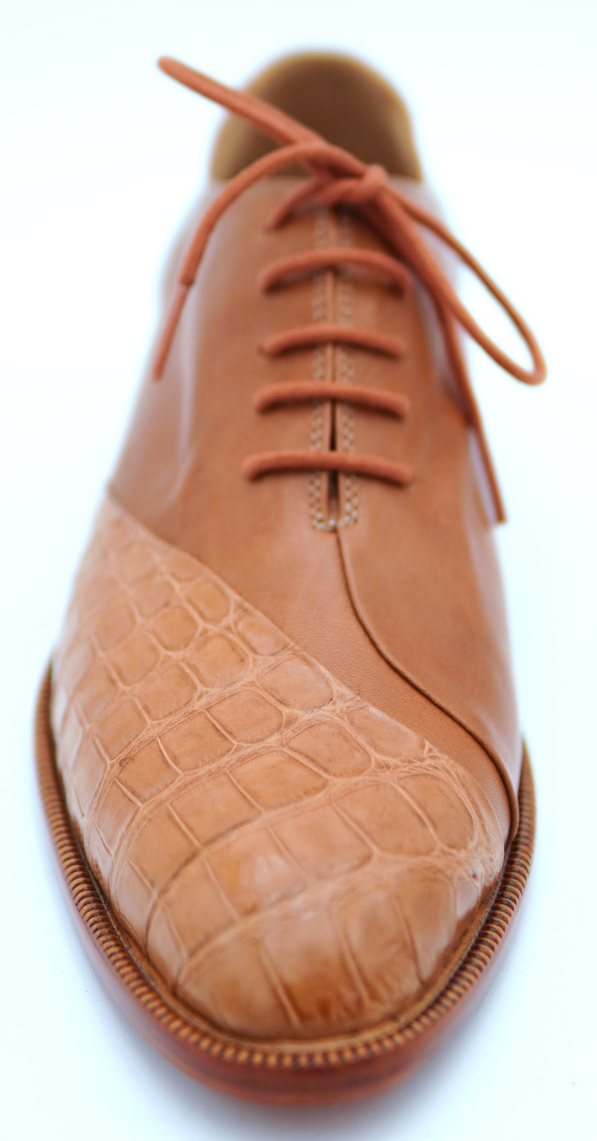 Genuine Leather & Alligator Dress Shoe Genuine Leather & Alligator Dress Shoe