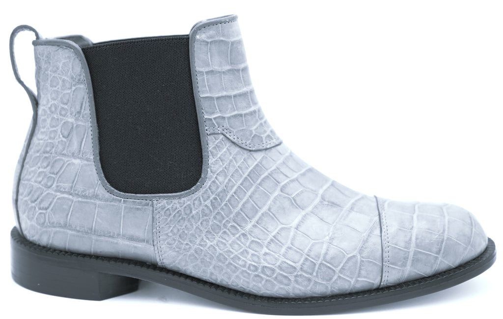 Genuine Full Alligator Chelsea Boots