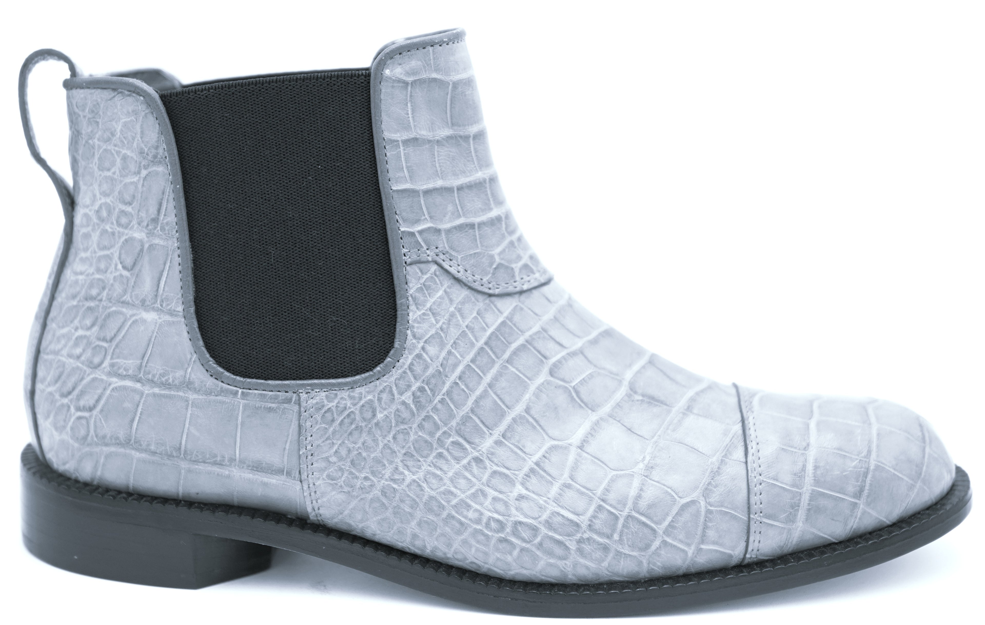 Genuine Full Alligator Chelsea Boots