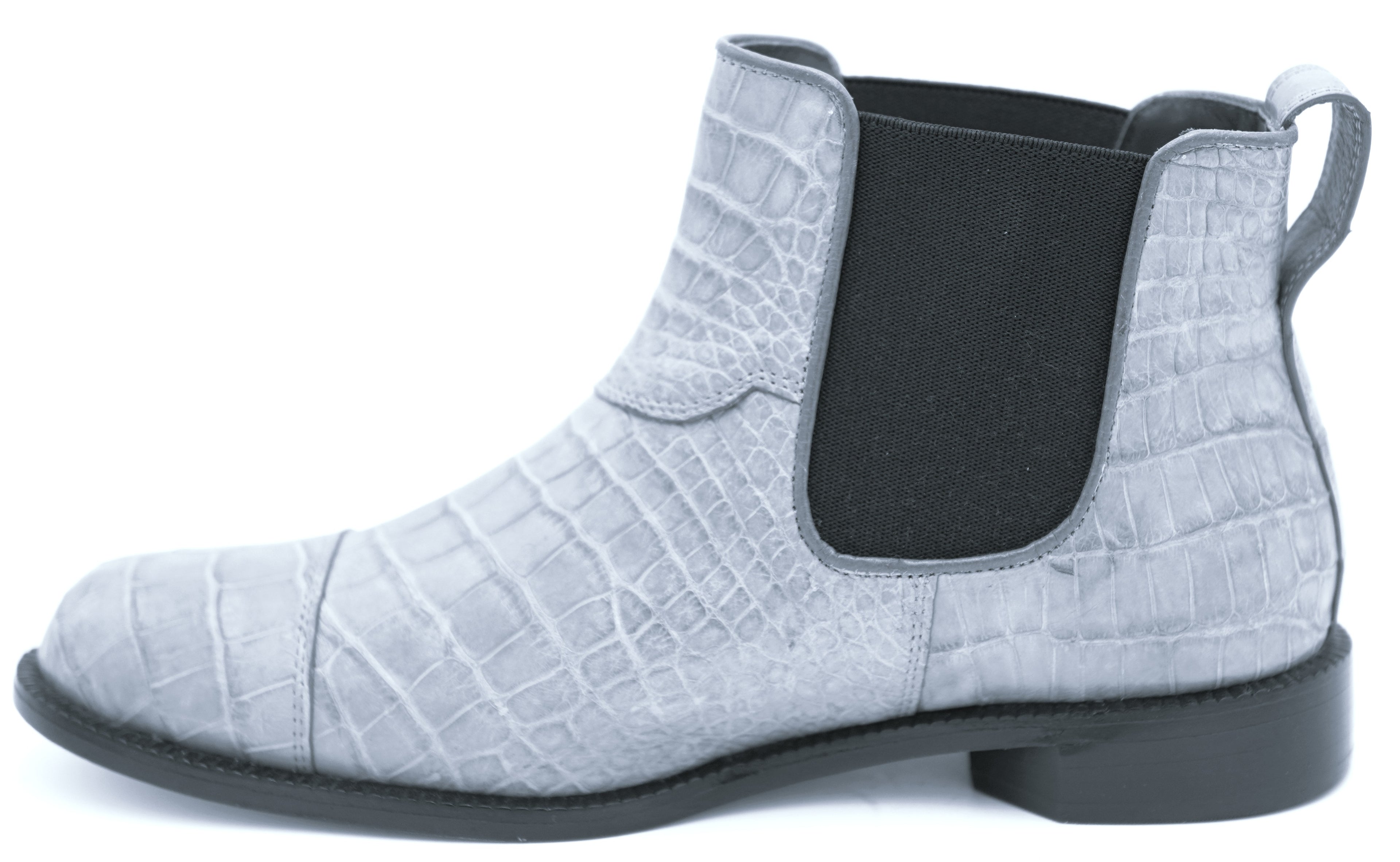 Genuine Full Alligator Chelsea Boots