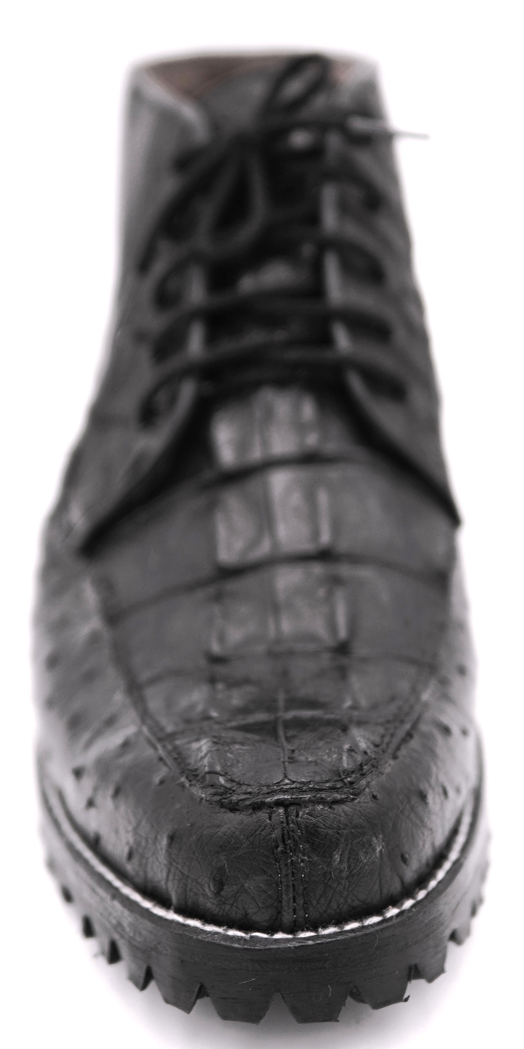 Genuine Hornback Caiman & Ostrich 8D Boots