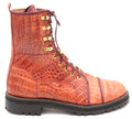 Genuine Full Alligator Belly Combat Boots