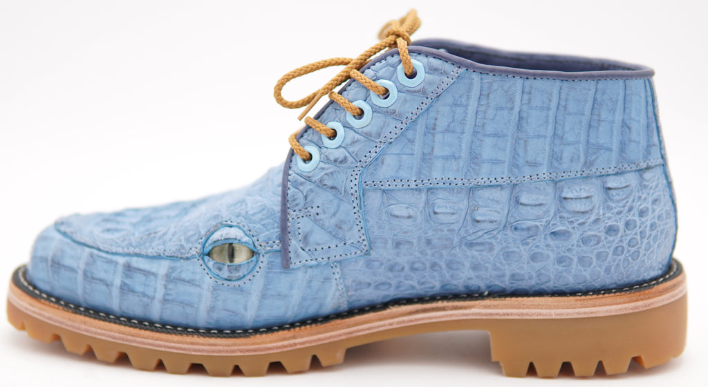 Hornback Caiman With Eyes 8D's Boots