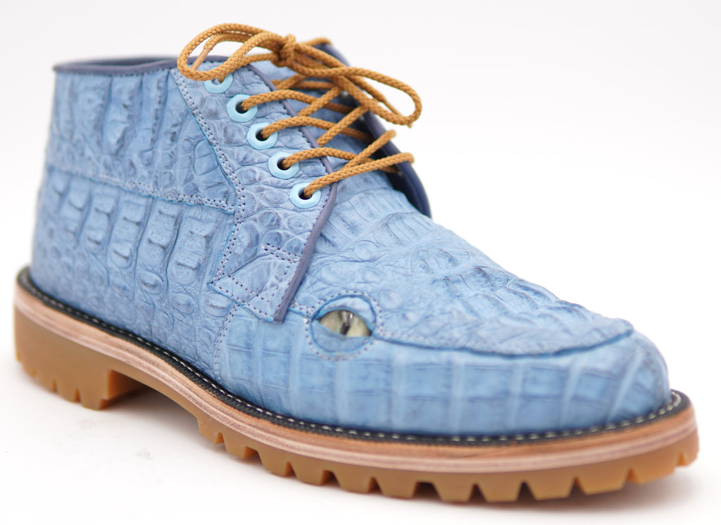 Hornback Caiman With Eyes 8D's Boots
