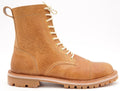 Genuine Leather Cap Toe Boots