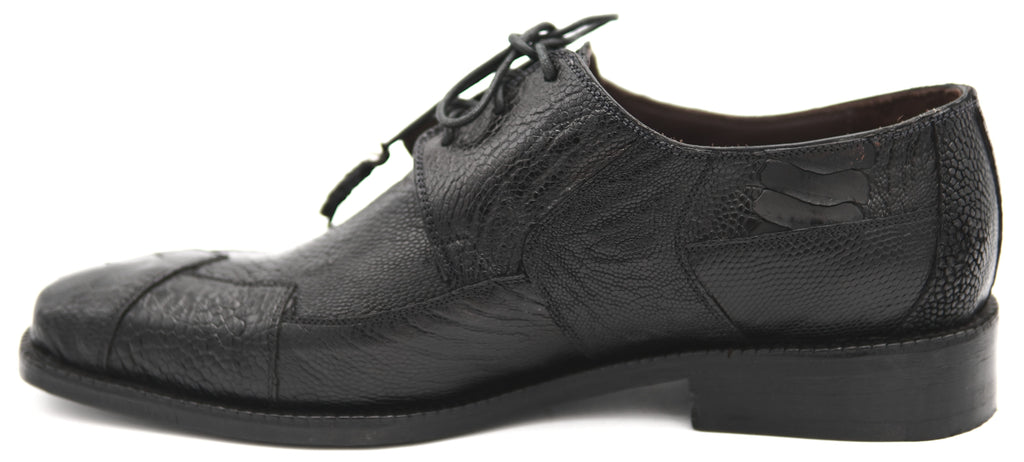 007 Genuine Ostrich Leg Dress Shoe