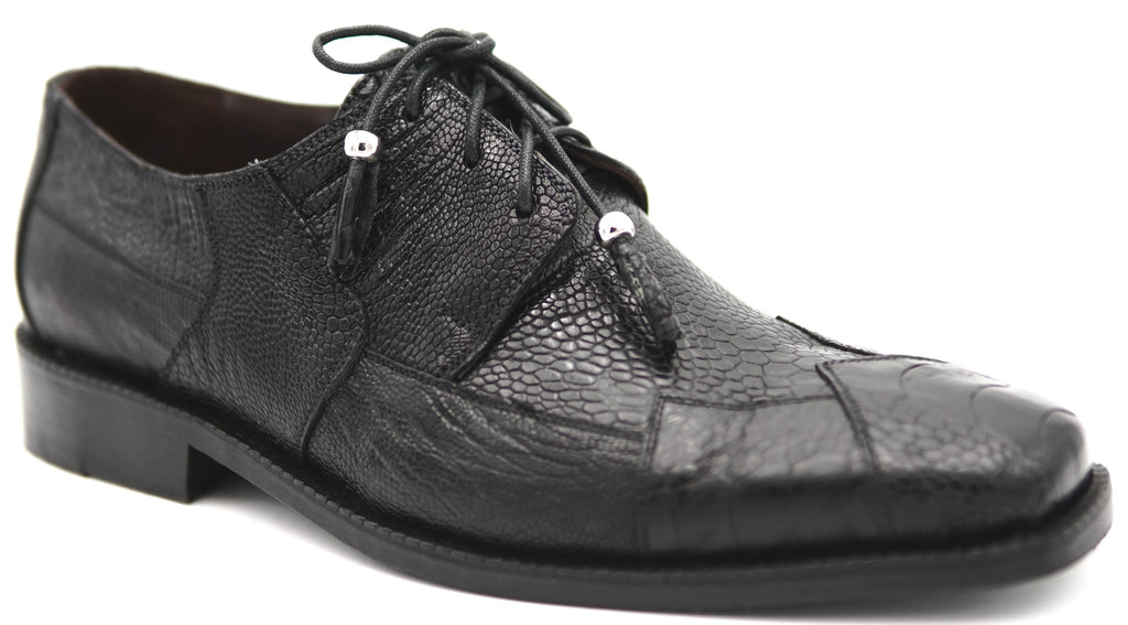 007 Genuine Ostrich Leg Dress Shoe