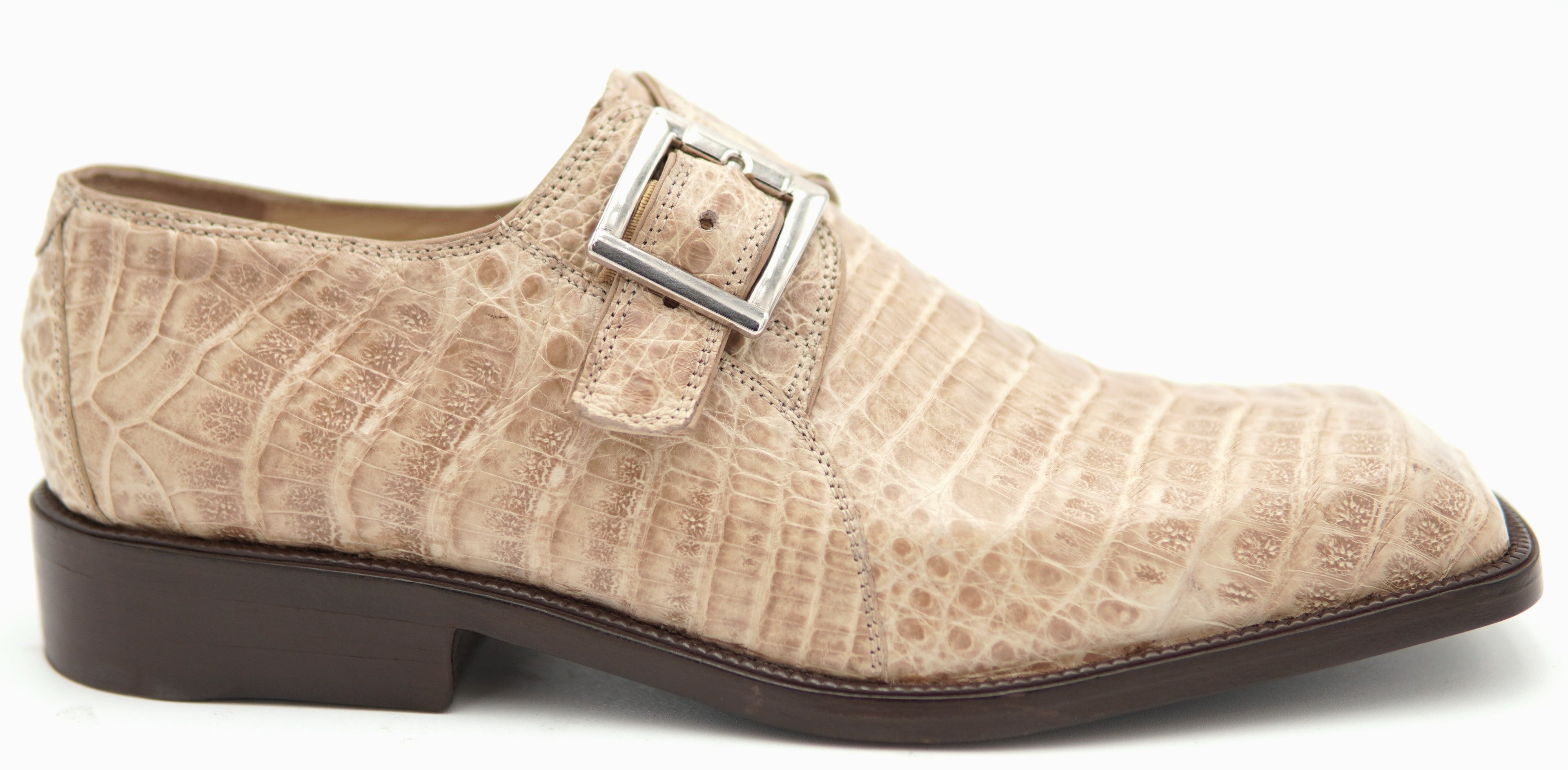 Genuine Crocodile Belly Dress Shoe
