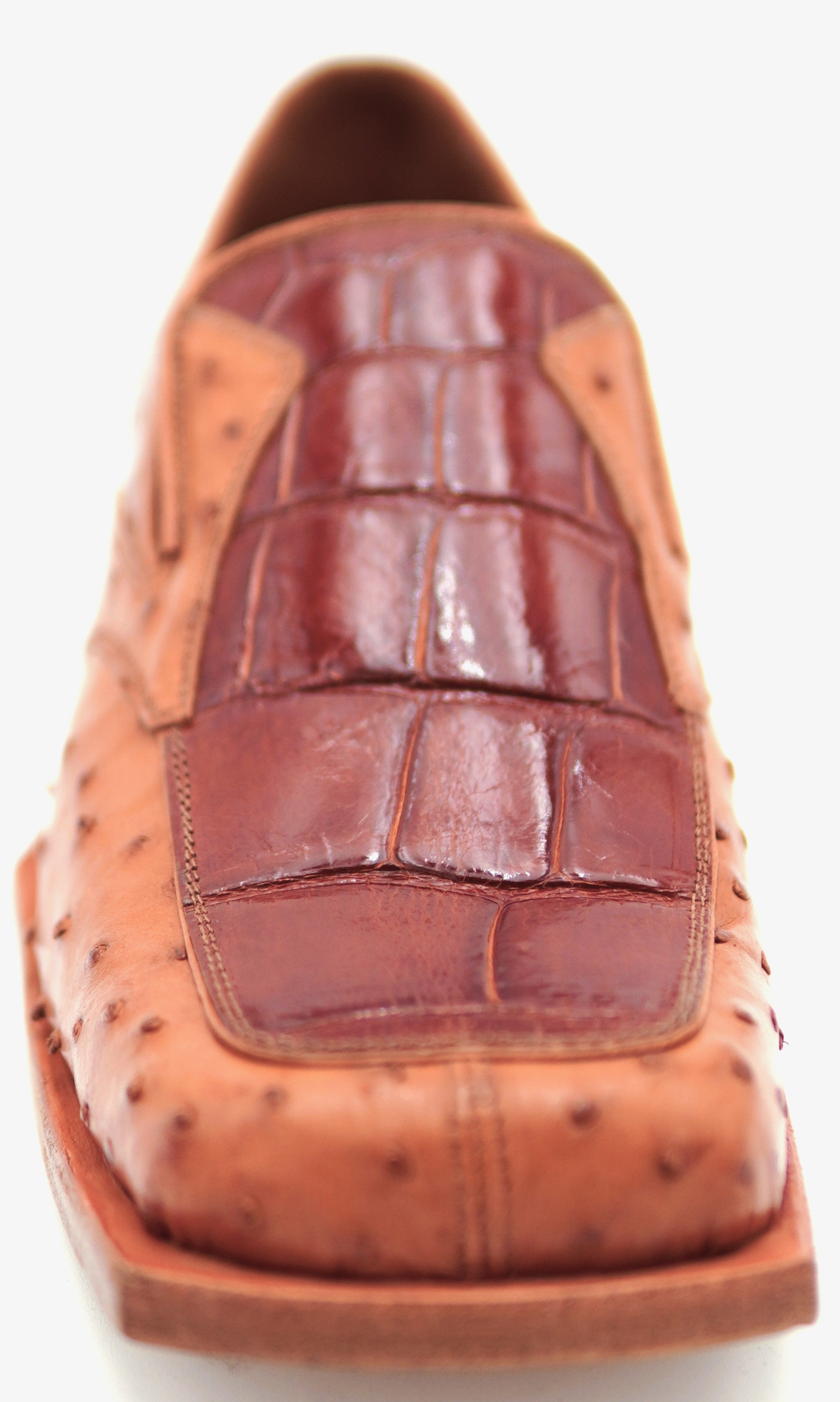 Alligator & Ostrich Loafer Dress Shoe