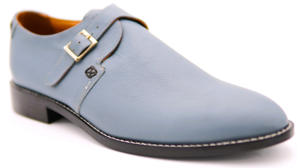 Full Leather Monk Strap Dress Shoe