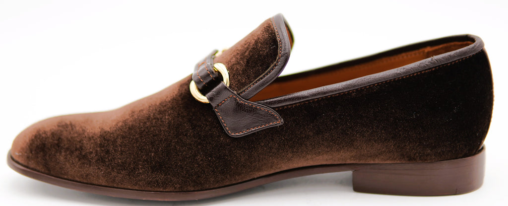 Velvet Loafer Dress Shoe