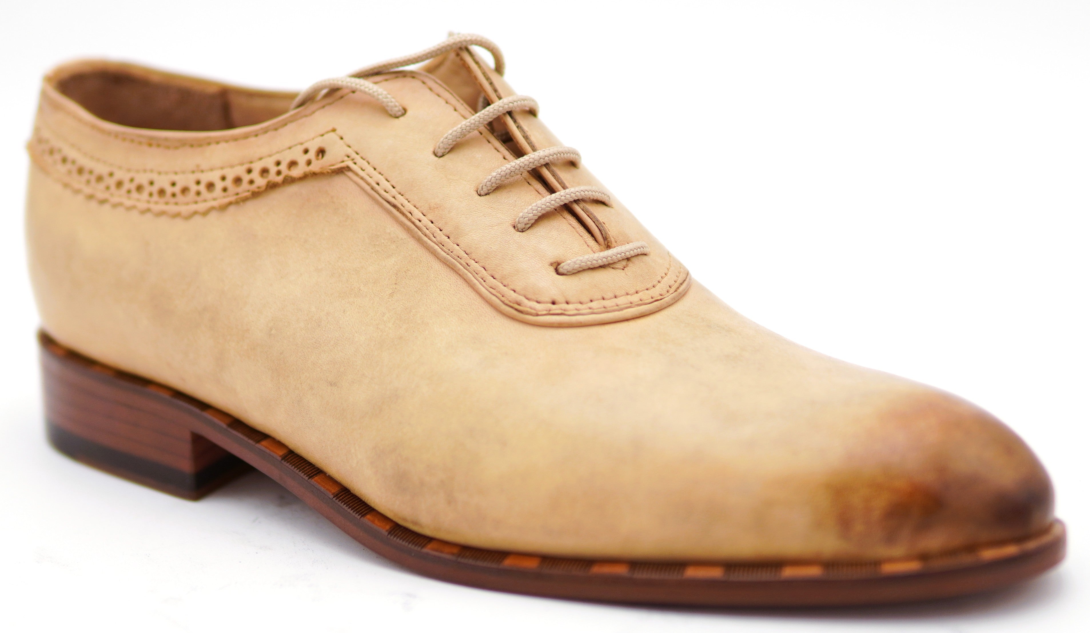 Genuine Beige Milano Dress Shoe