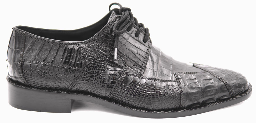 Genuine Caiman Belly 007 Dress Shoe