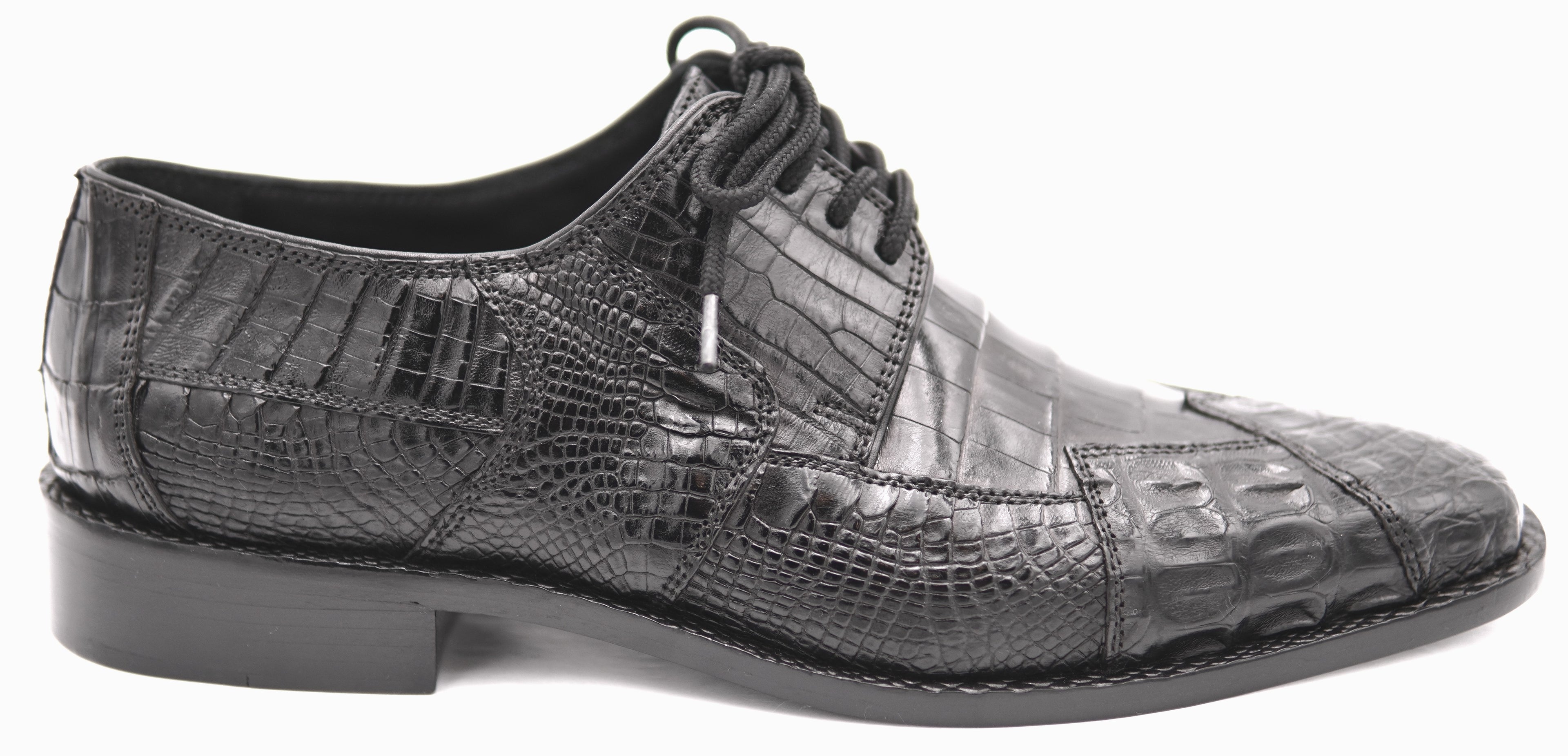 Genuine Caiman Belly 007 Dress Shoe