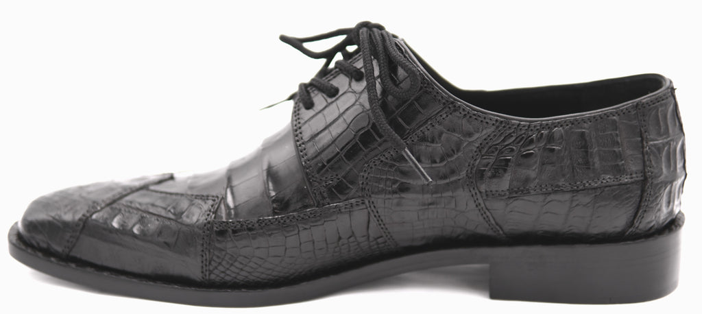Genuine Caiman Belly 007 Dress Shoe
