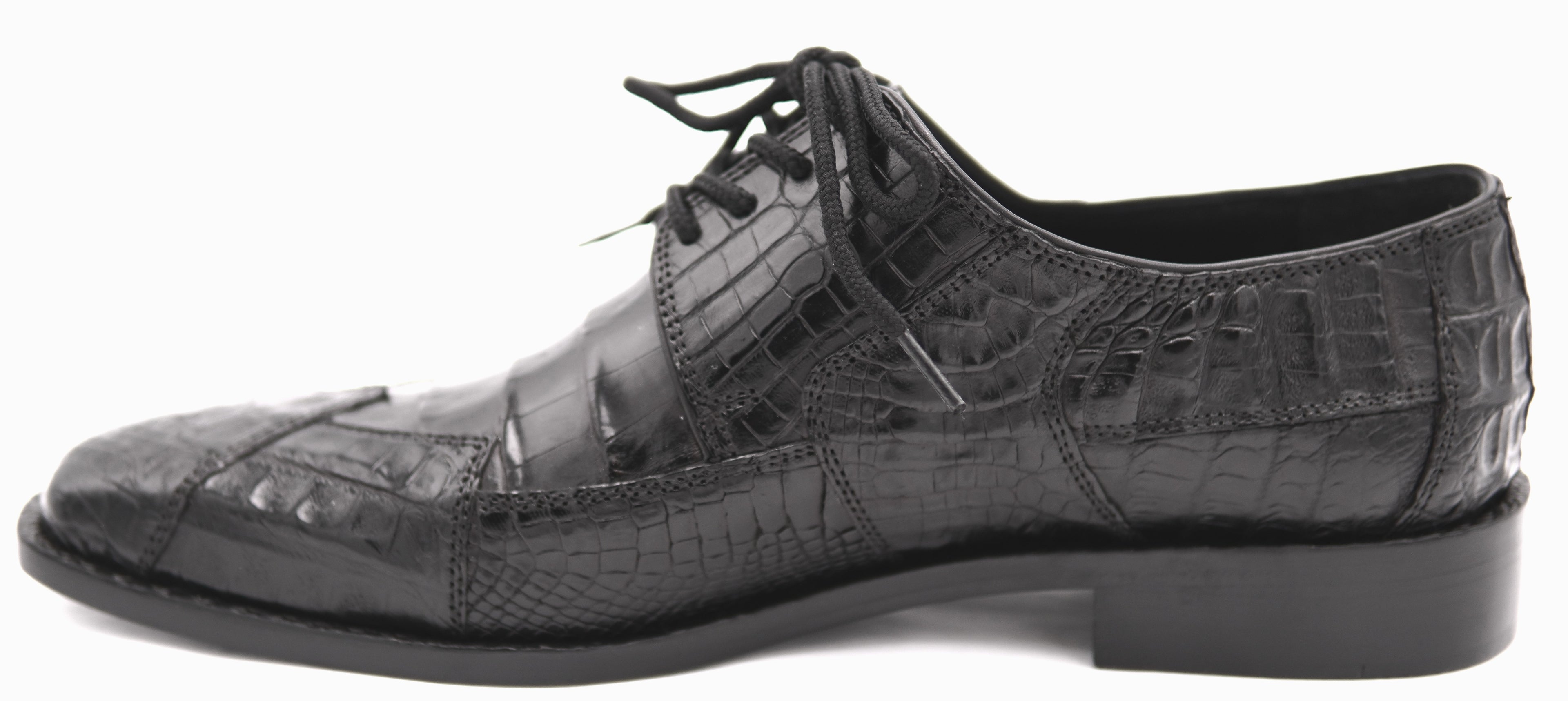 Genuine Caiman Belly 007 Dress Shoe