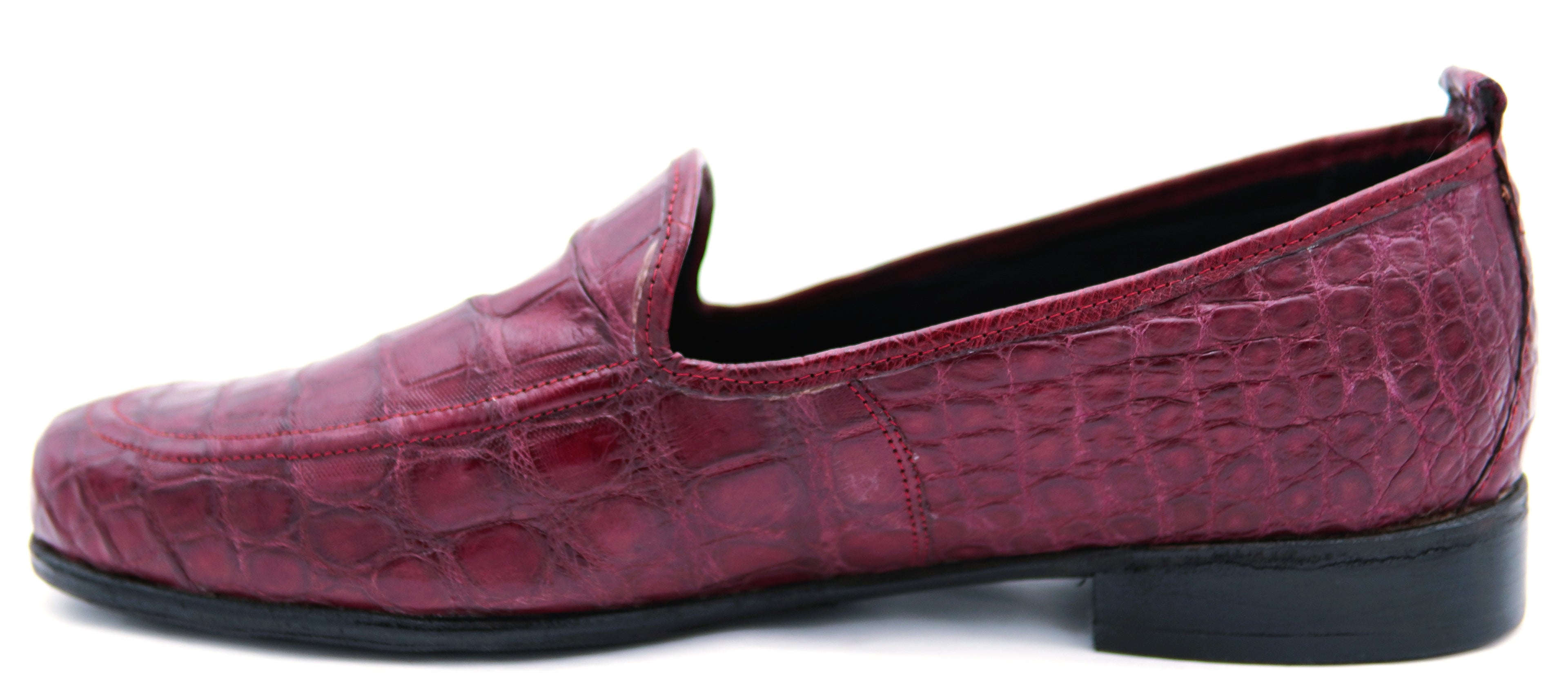 Genuine Alligator Loafer Dress Shoe