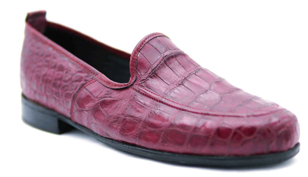 Genuine Alligator Loafer Dress Shoe
