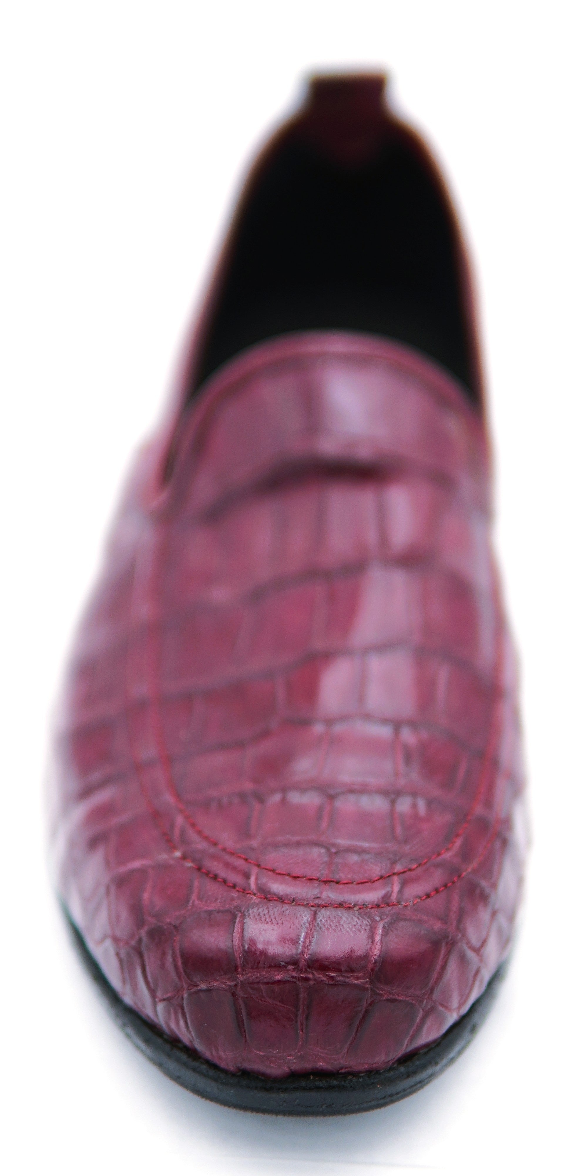 Genuine Alligator Loafer Dress Shoe
