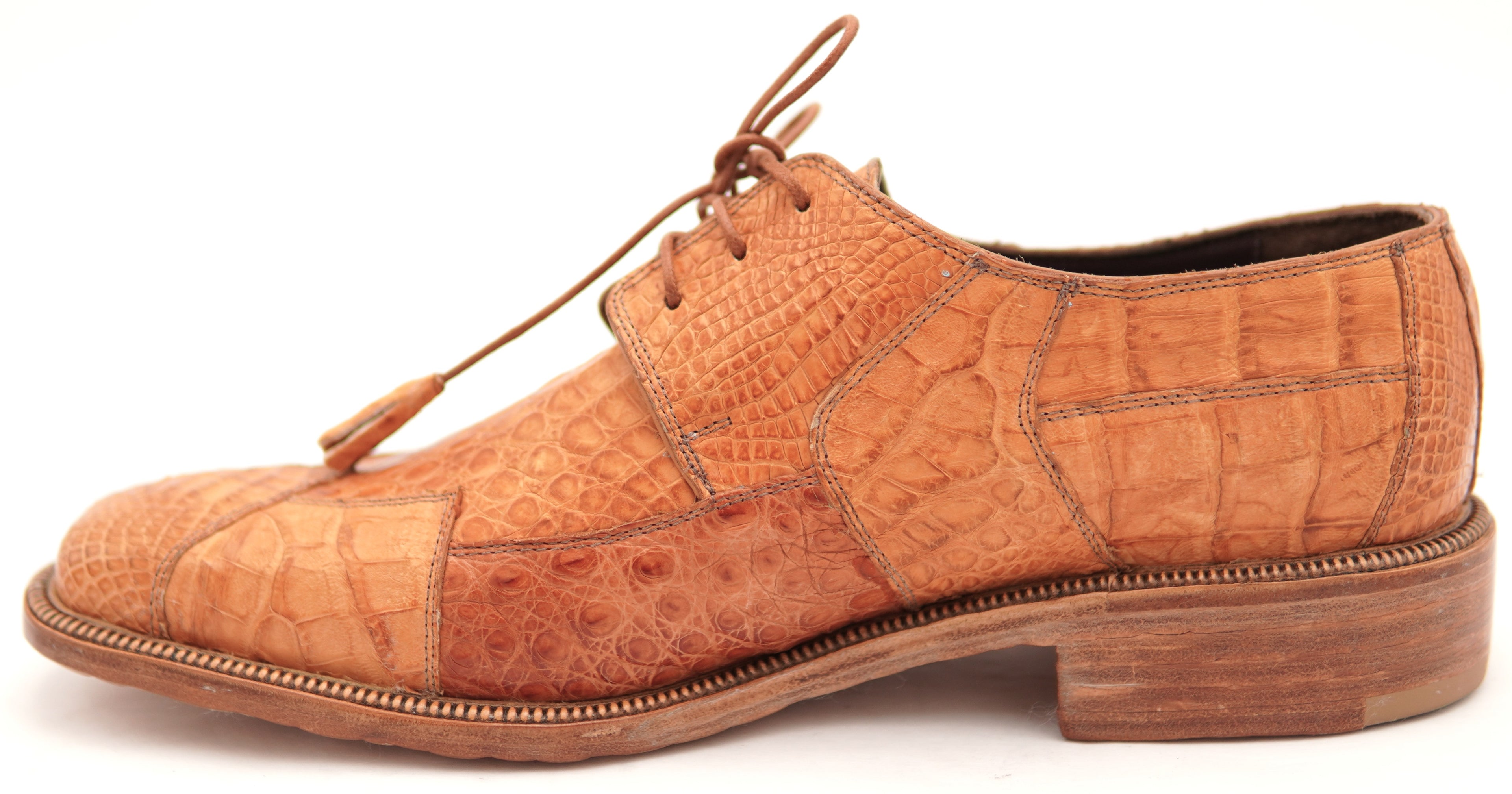 Genuine Full Crocodile Belly 007 Dress Shoe