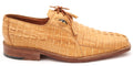 Genuine Caiman Tail with Eyes Dress Shoe