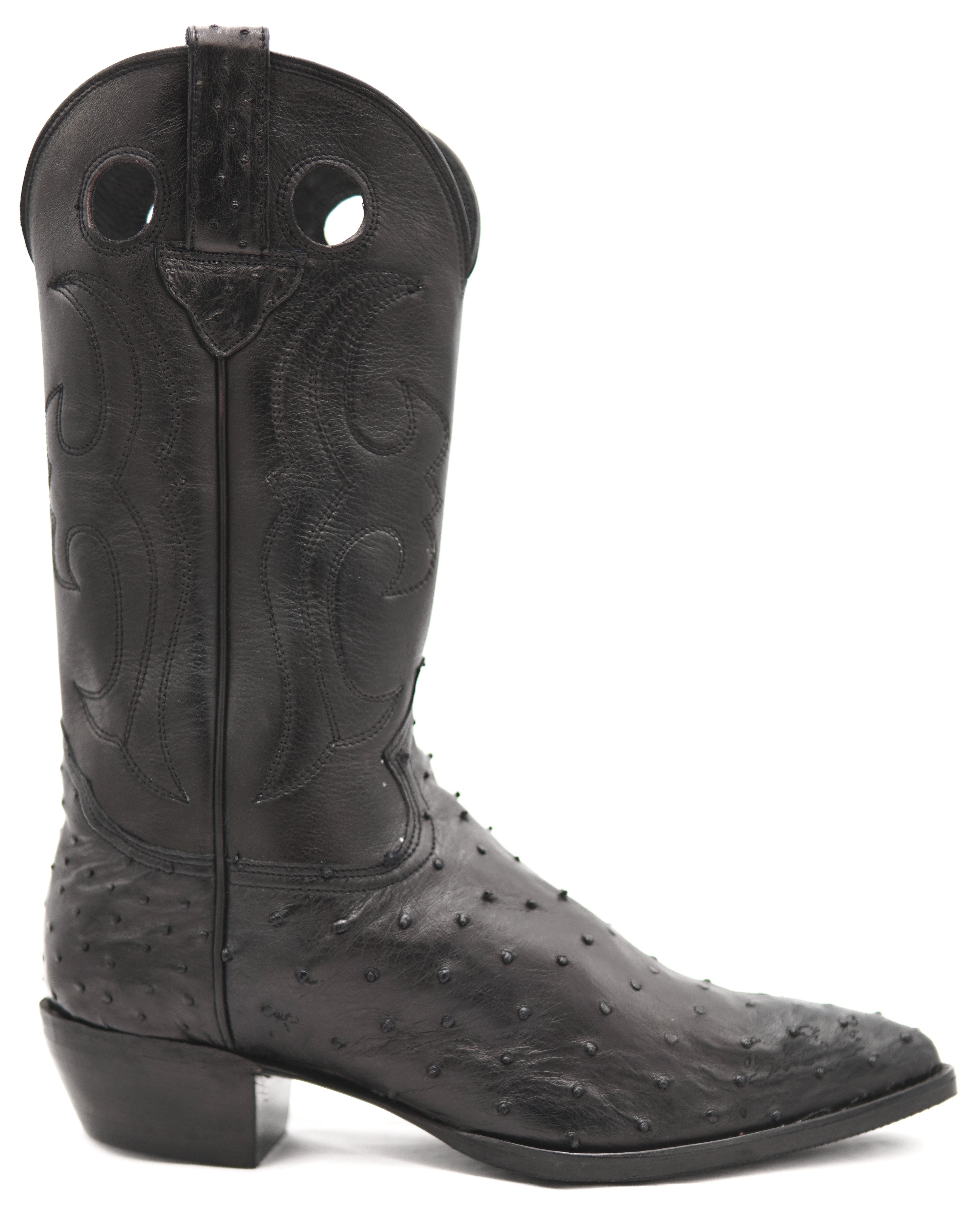 Genuine Ostrich Western Boots