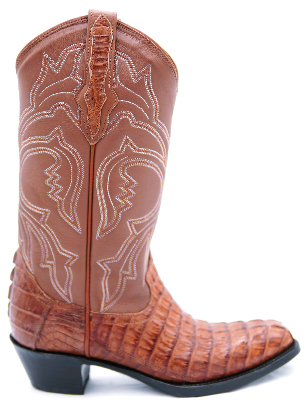 Caiman Tail Western Boots USA- 6 Women