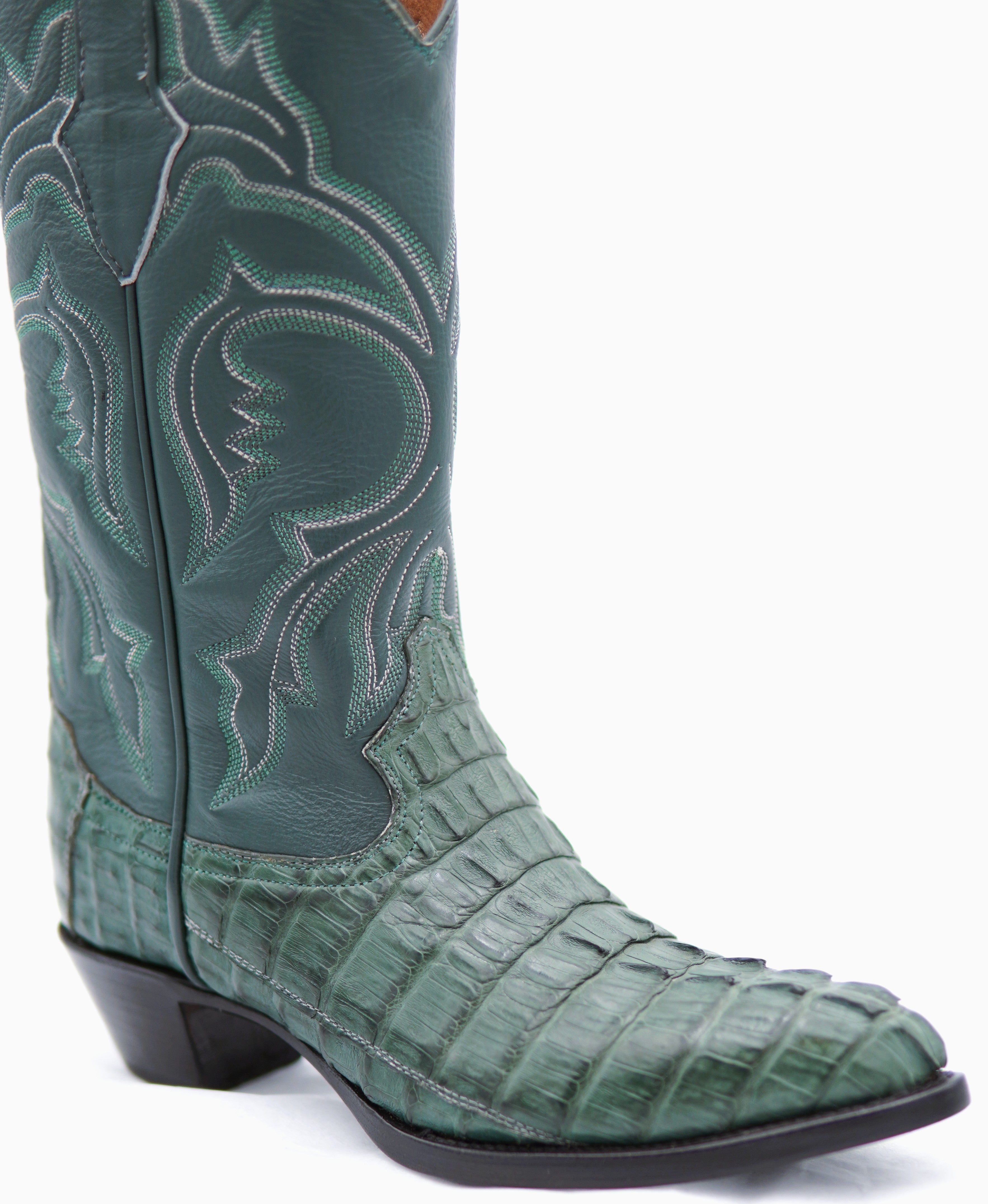 Caiman Tail Western Boots USA- 7.5 Women's