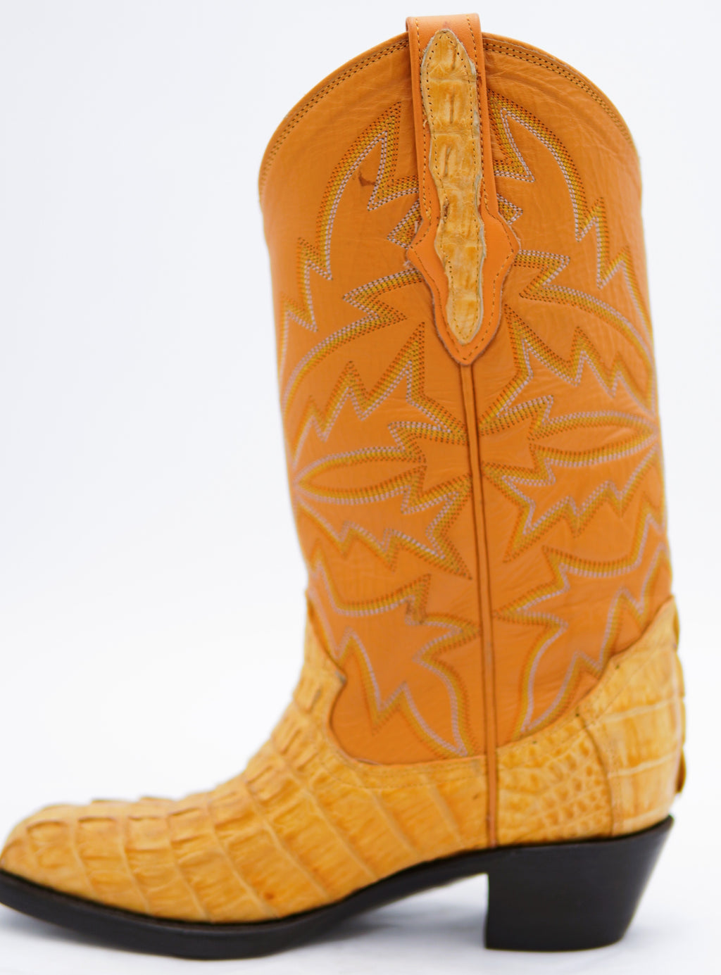 Caiman Tail Western Boots USA- 3.5 Women's