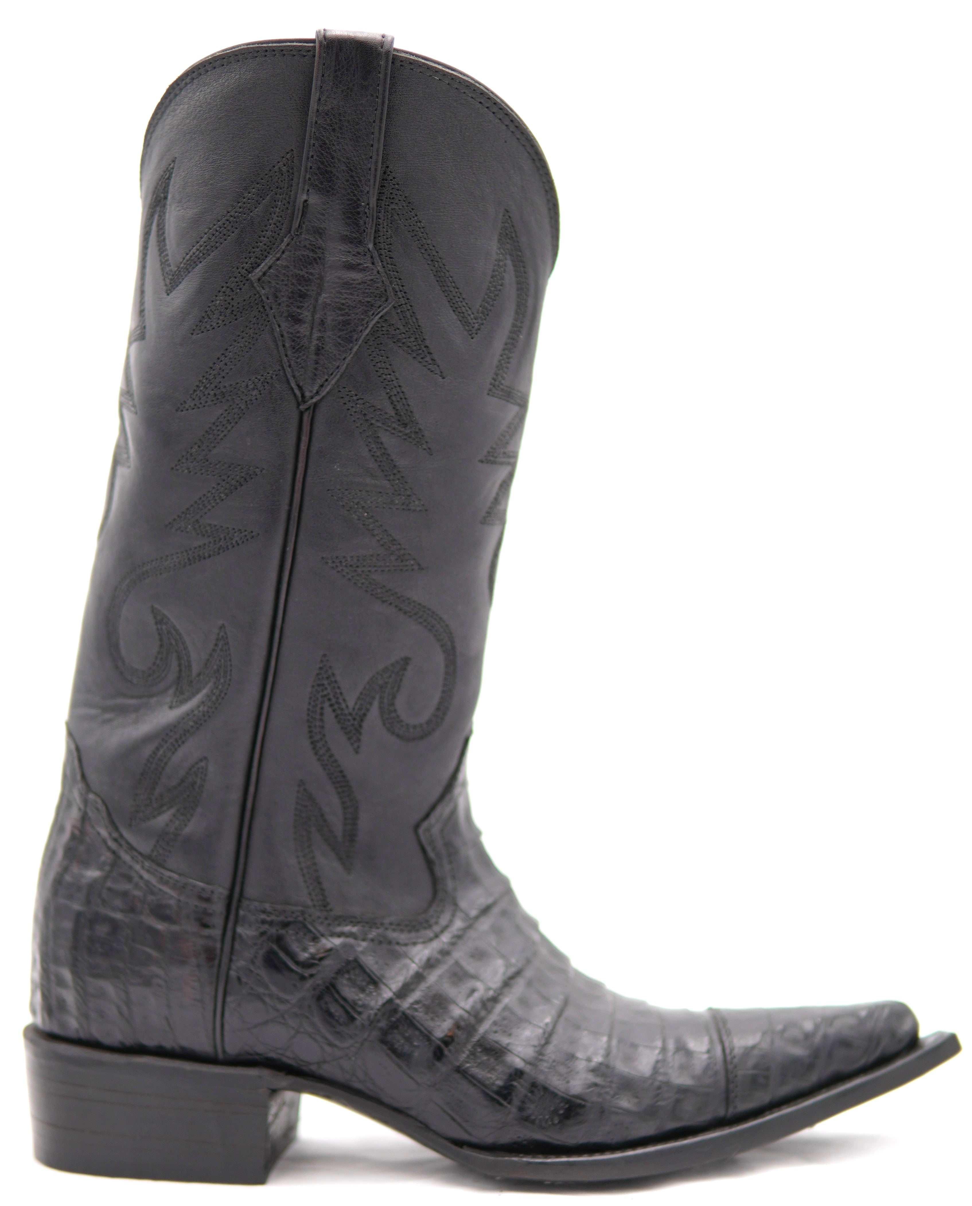 Caiman Belly Western Boot
