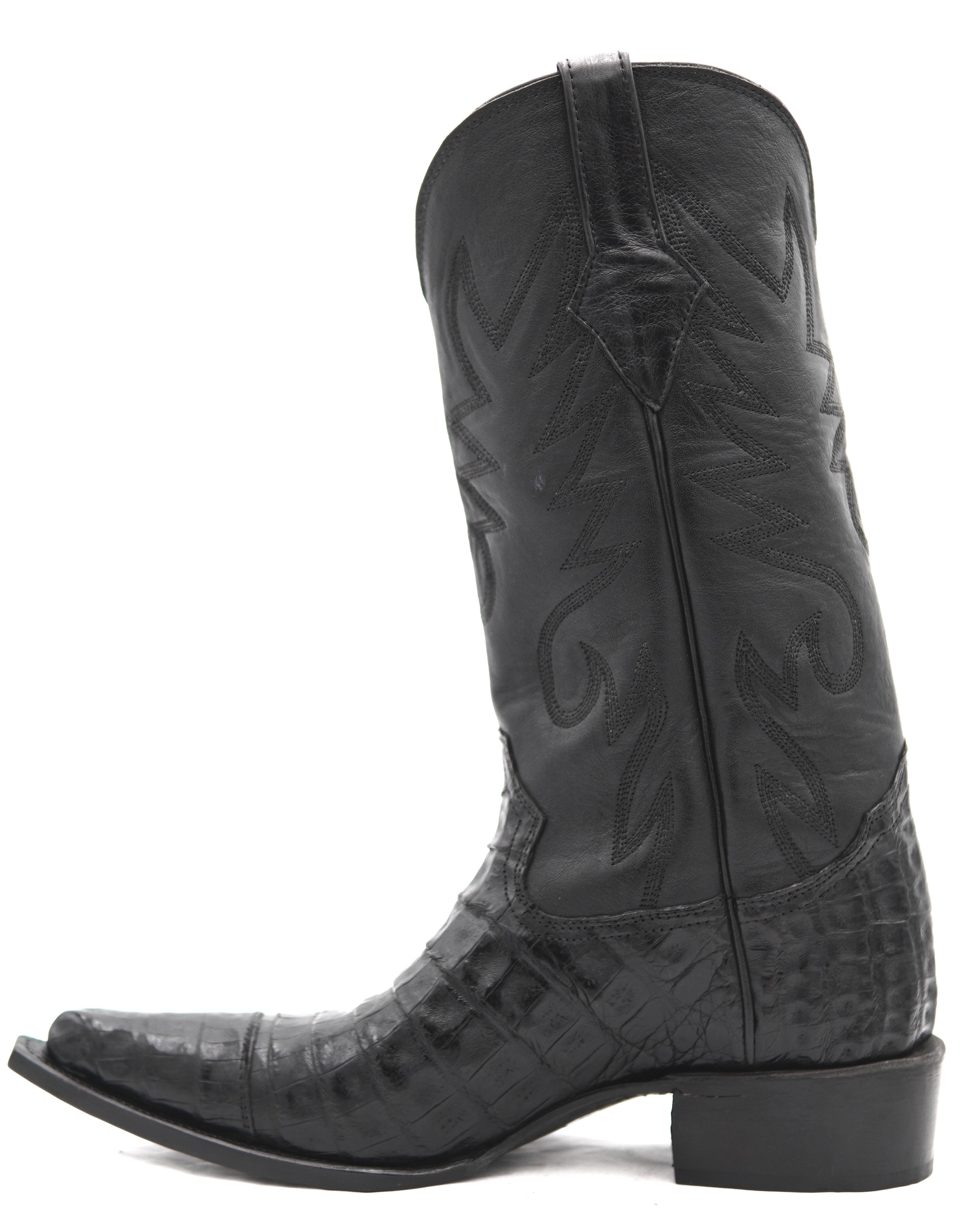 Caiman Belly Western Boot