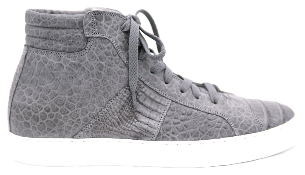 Buffalo Textured & Caiman High Top Sneakers