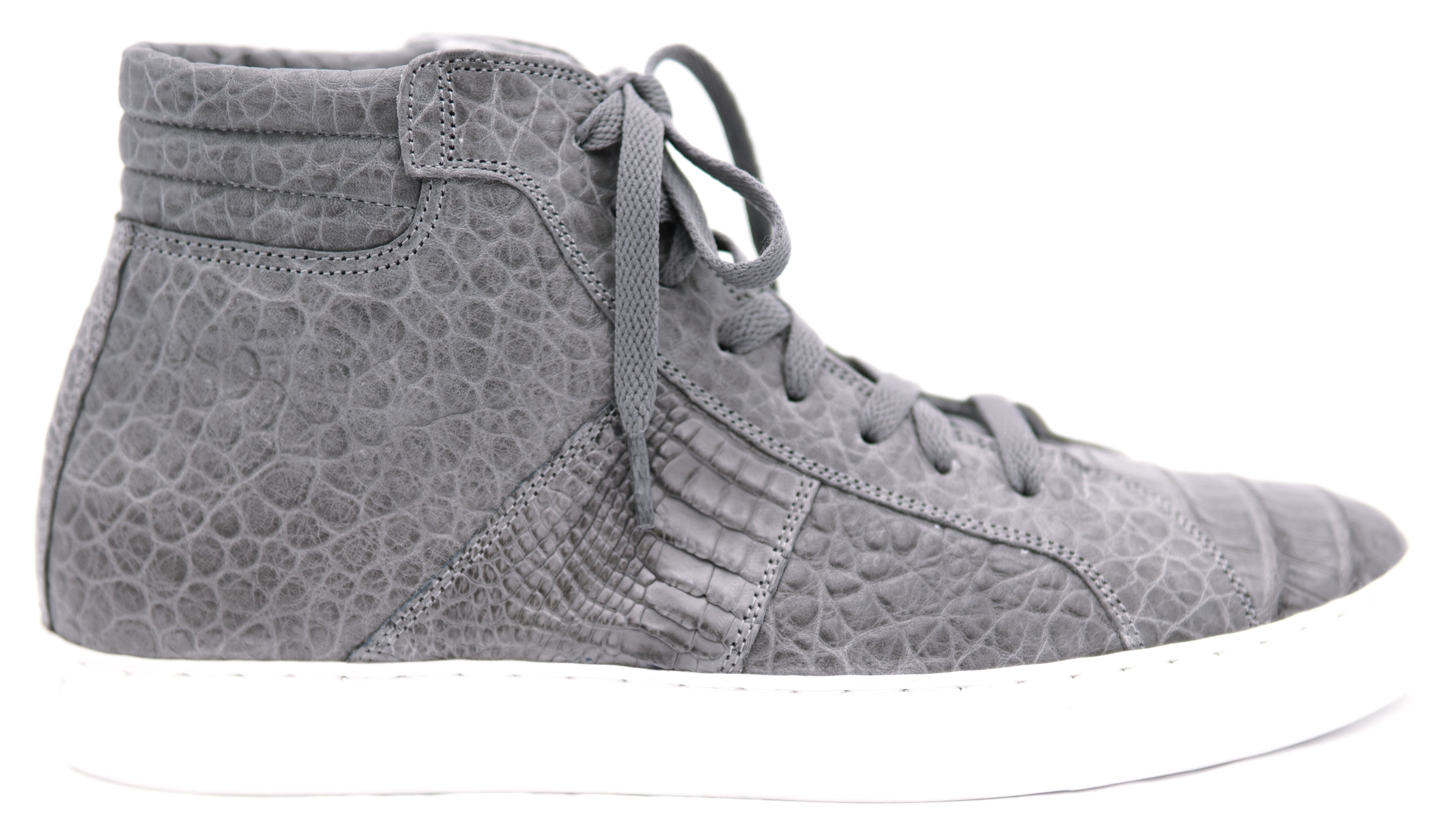 Buffalo Textured & Caiman High Top Sneakers