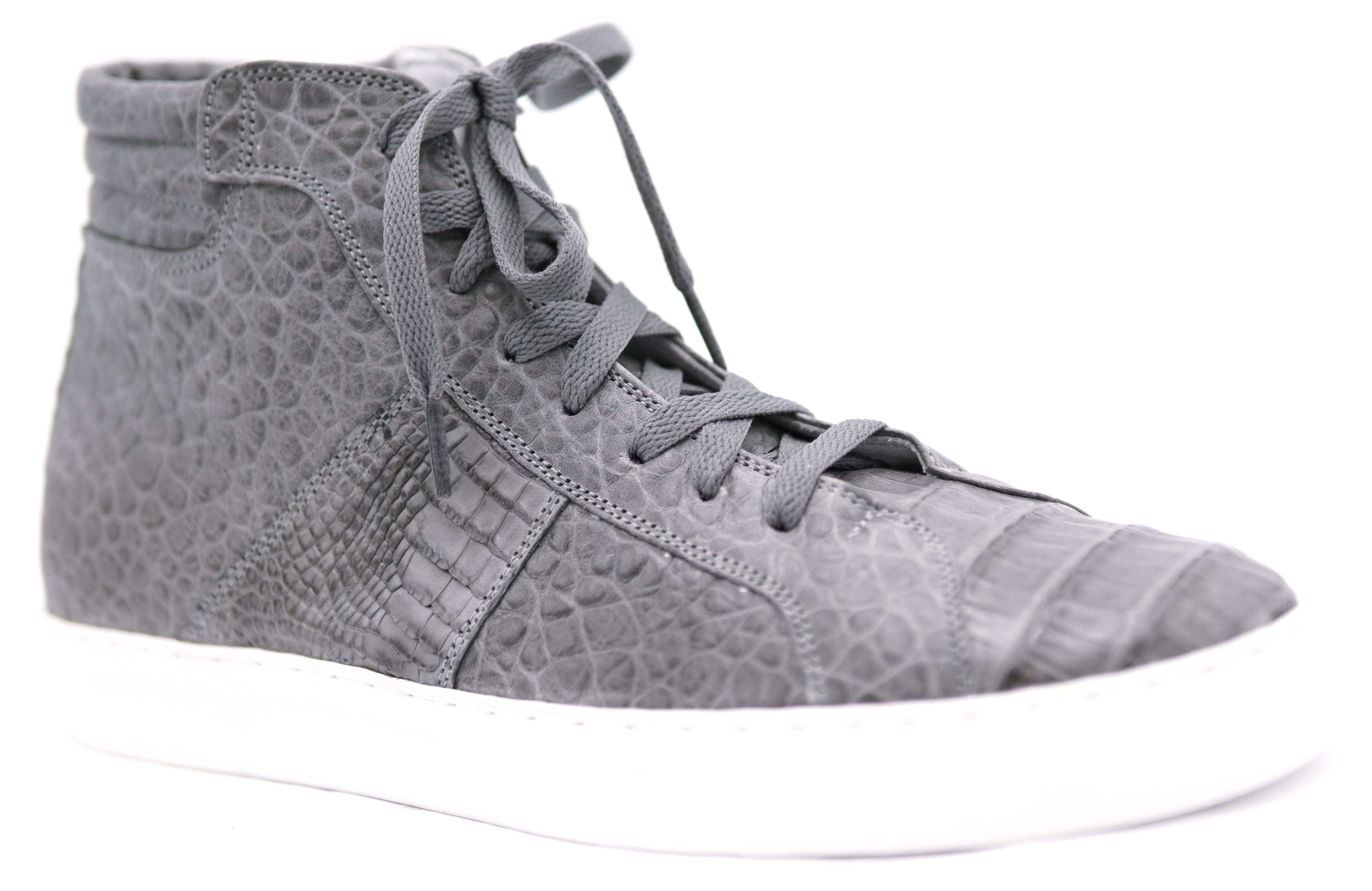 Buffalo Textured & Caiman High Top Sneakers