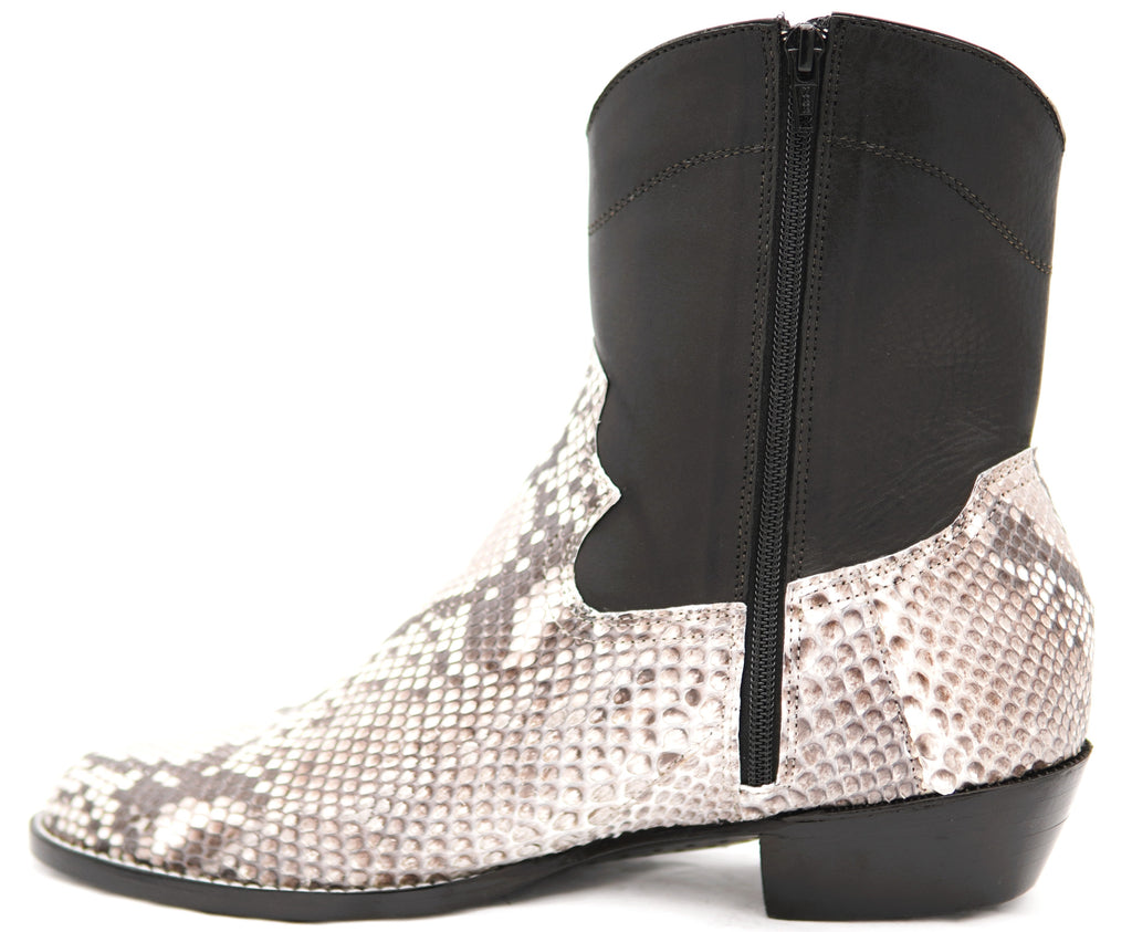 Genuine Snake Botin