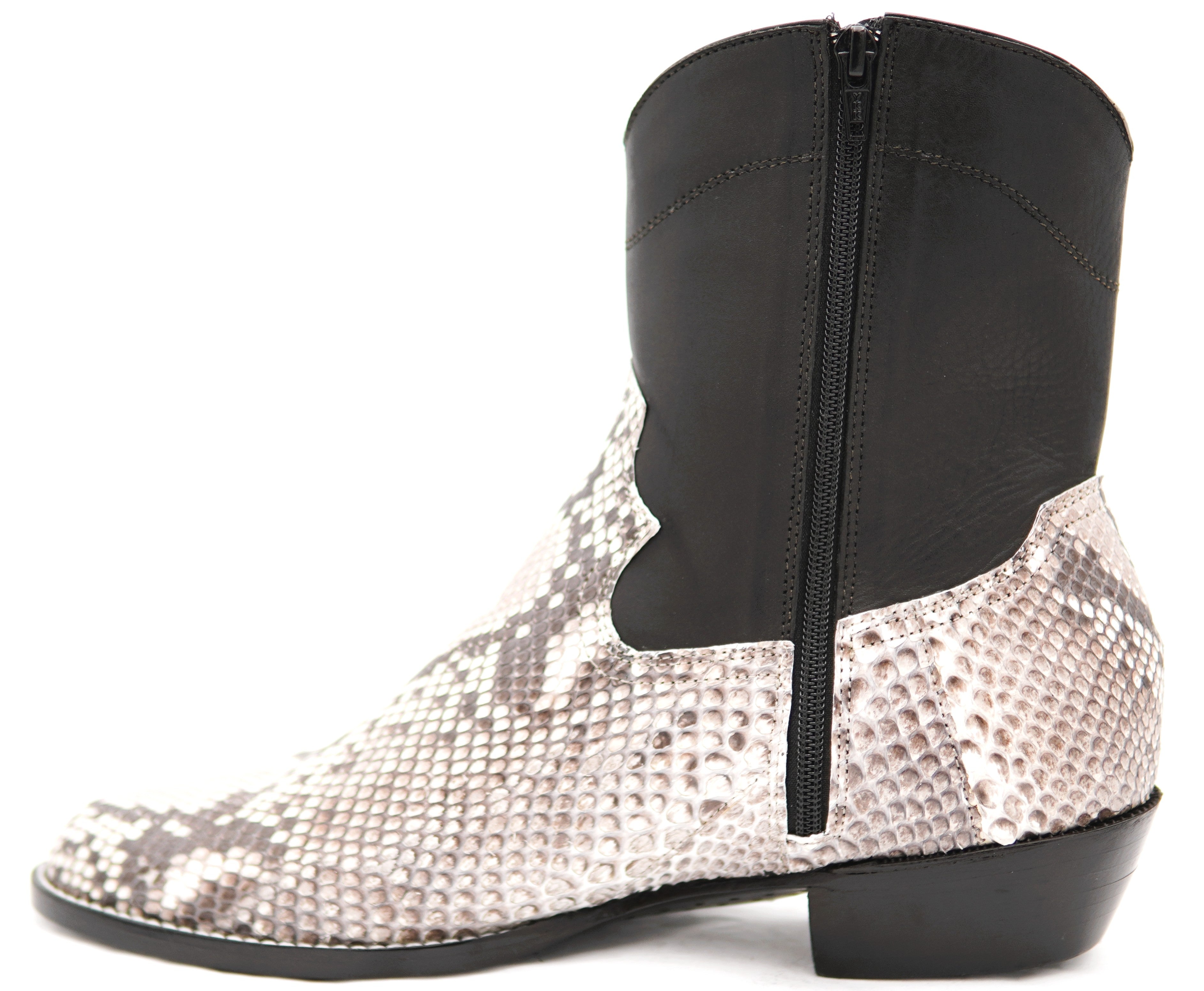 Genuine Snake Botin