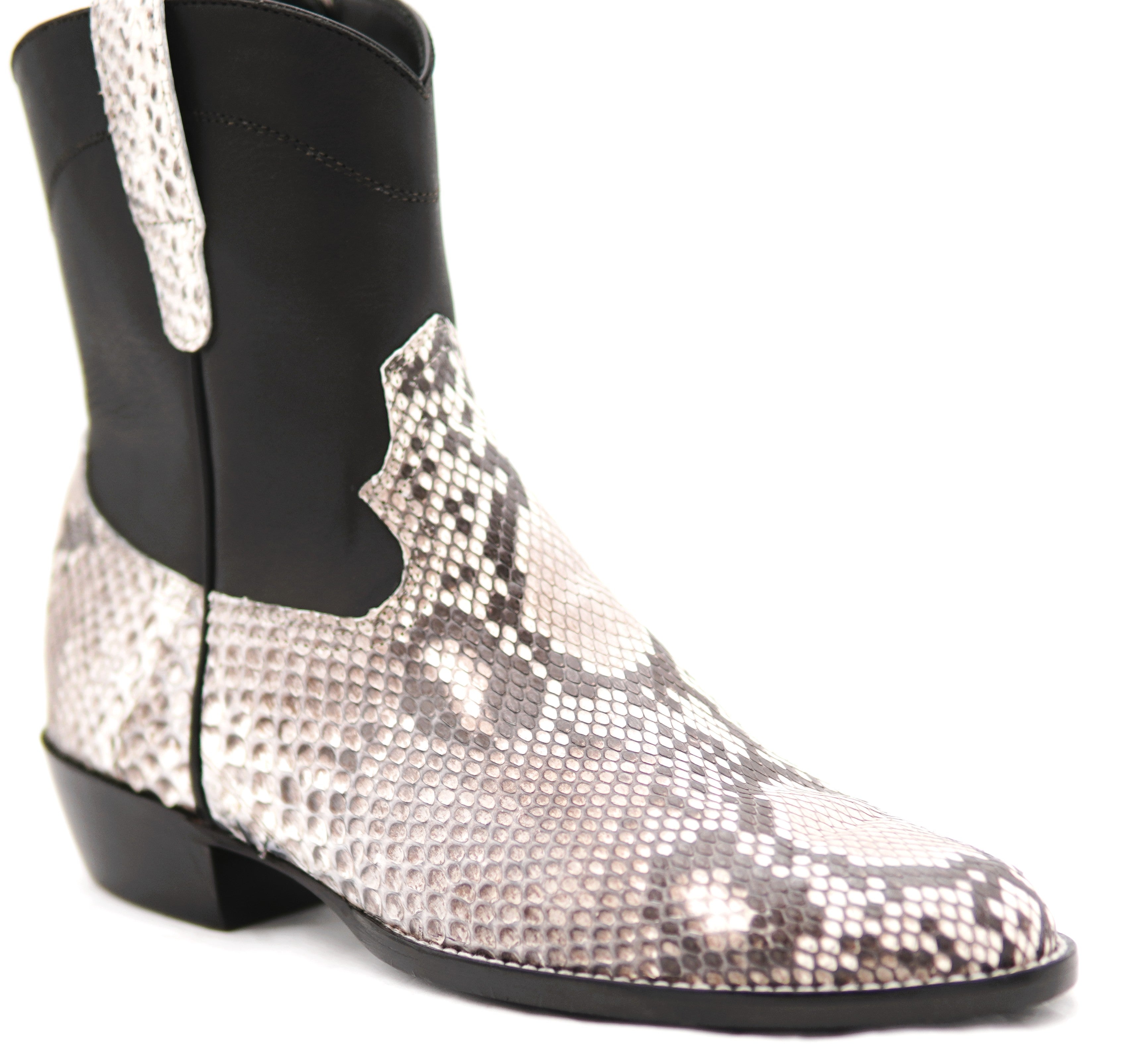 Genuine Snake Botin