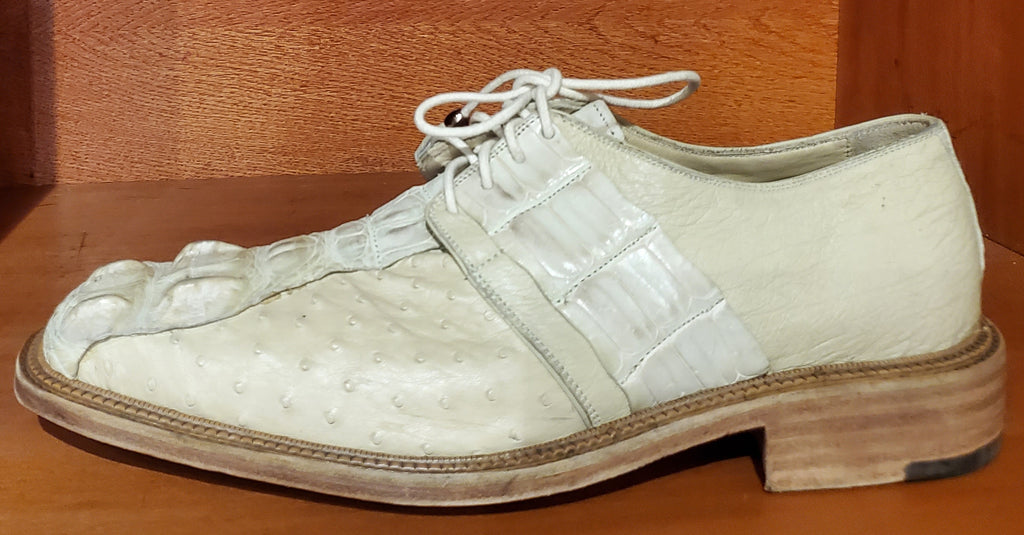 White Crocodile & Ostrich US 10.5 image 1