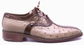 Brown Alligator & Oryx Ostrich Dress Shoes image 0
