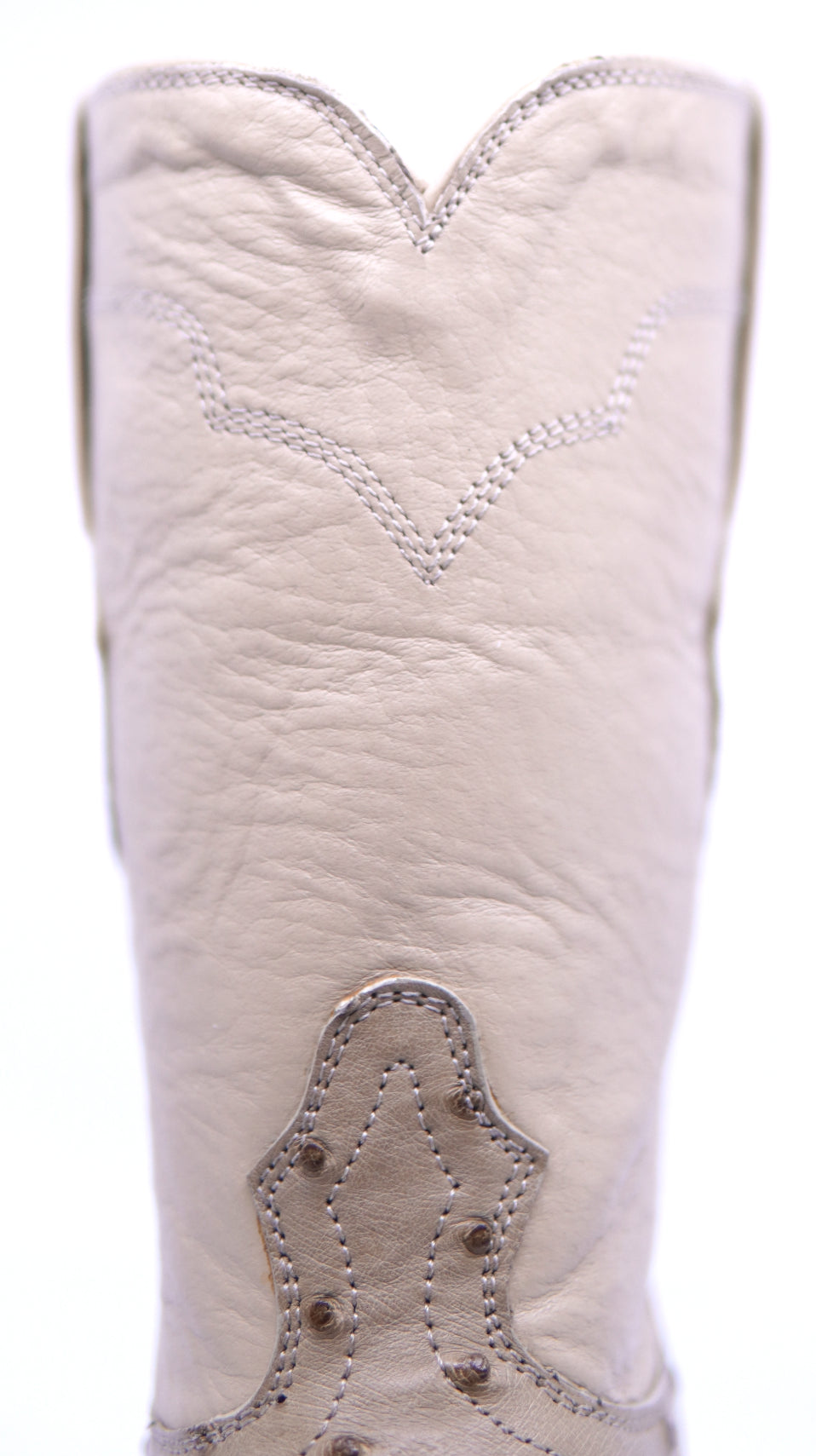 Genuine Ostrich Roper Boots 8.5- US Women's 8.5 image 3