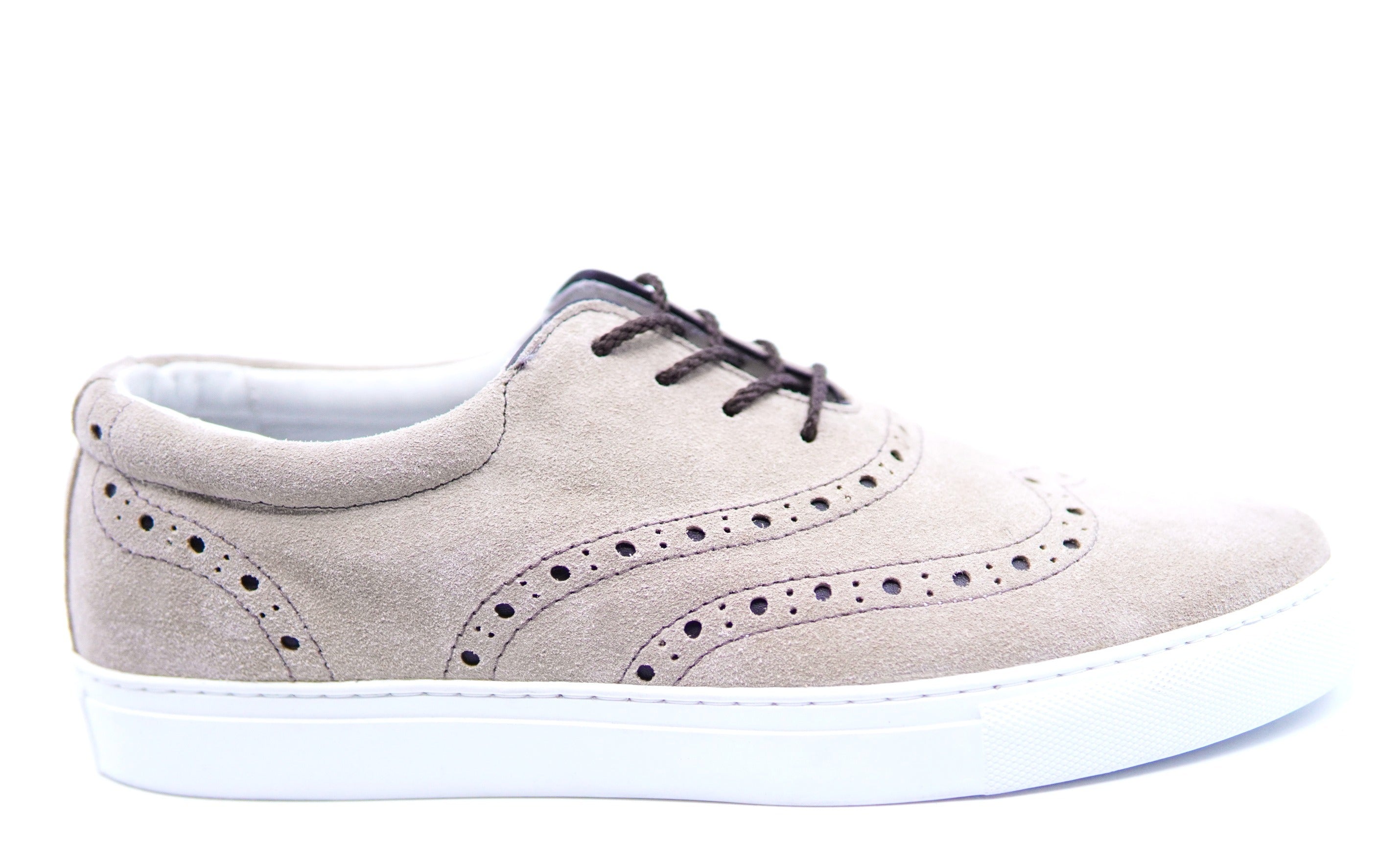 Beige Suede Sneaker US 10.5 image 0