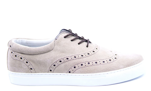Beige Suede Sneaker US 10.5 image 0