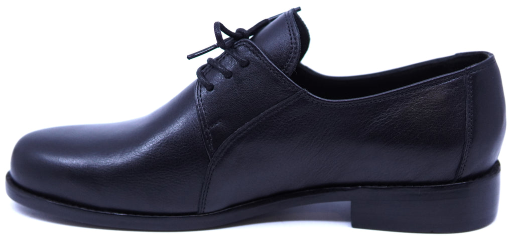 Full Black Leather Dress Shoe image 1
