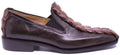Genuine Leather & Alligator Tail Loafer Dress Shoe image 0