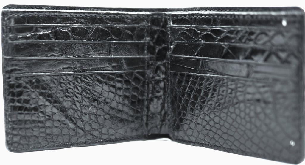 Genuine Alligator Bi-Fold Wallet image 1
